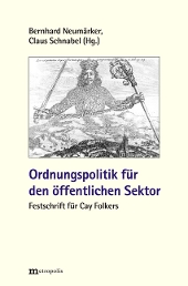 Ordnungspolitik für den öffentlichen Sektor