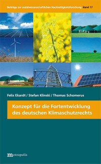 Konzept für die Fortentwicklung des deutschen Klimaschutzrechts