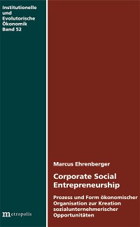Corporate Social Entrepreneurship