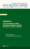 Abstracts zu den 20 Bänden der Reihe Betriebswirtschaftliche Schriften über Rechte der Natur / Biokratie