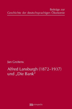 Alfred Lansburgh (1872-1937) und 