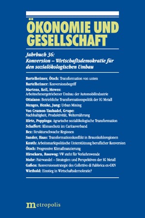 Konversion – Wirtschaftsdemokratie für den sozialökologischen Umbau