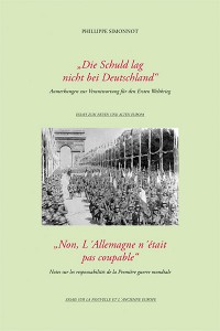 Die Schuld lag nicht bei Deutschland / Non, L'Allemagne n'était pas coupable