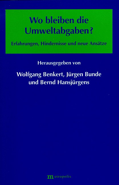 Wo bleiben die Umweltabgaben?