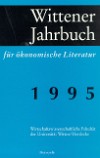 Wittener Jahrbuch für ökonomische Literatur