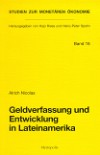 Geldverfassung und Entwicklung in Lateinamerika
