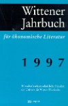 Wittener Jahrbuch für ökonomische Literatur
