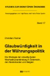 Glaubwürdigkeit in der Währungspolitik