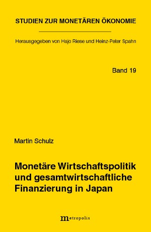 Monetäre Wirtschaftspolitik und gesamtwirtschaftliche Finanzierung in Japan