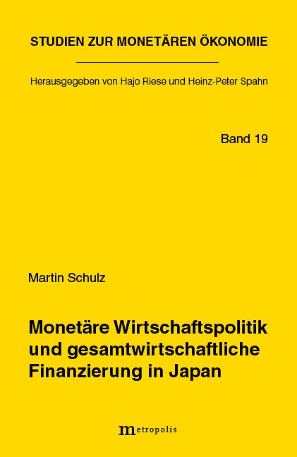 Monetäre Wirtschaftspolitik und gesamtwirtschaftliche Finanzierung in Japan