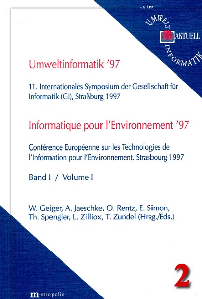 Umweltinformatik 1997 / Informatique pour l´Environnement 1997