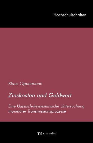 Zinskosten und Geldwert