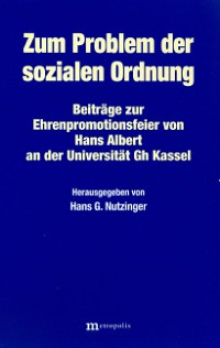 Zum Problem der sozialen Ordnung