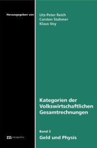 Kategorien der Volkswirtschaftlichen Gesamtrechnungen