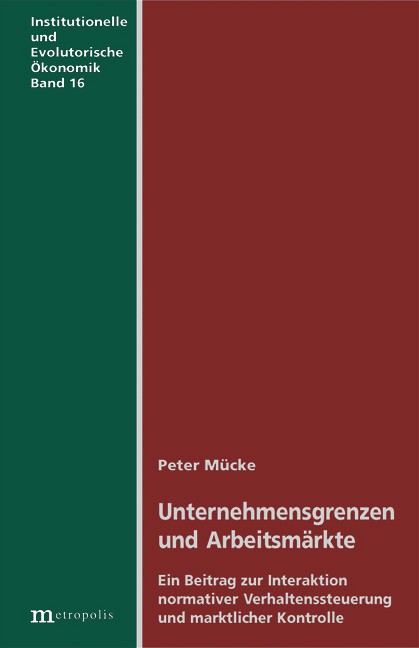 Unternehmensgrenzen und Arbeitsmärkte