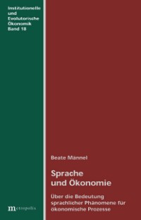 Sprache und Ökonomie