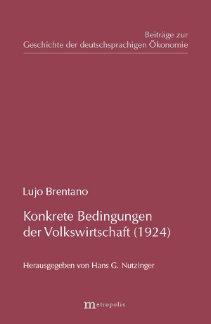 Konkrete Grundbedingungen der Volkswirtschaft (1924)