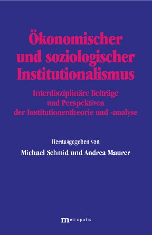 Vertrauen in der Neuen Institutionenökonomik