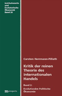 Kritik der reinen Theorie des internationalen Handels