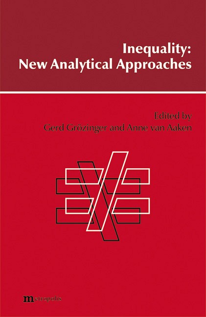 Inequality: New Analytical Approaches