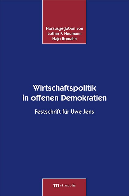 Wirtschaftspolitik in offenen Demokratien