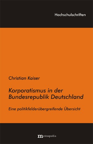 Korporatismus in der Bundesrepublik Deutschland