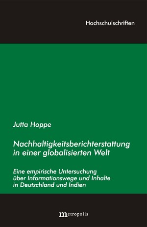 Nachhaltigkeitsberichterstattung in einer globalisierten Welt