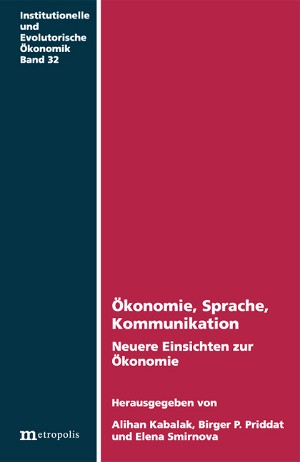 Sprache und Wirtschaft als zeichenvermittelte Kommunikation