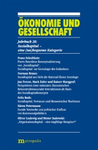 Sozialkapital: eine (un)bequeme Kategorie