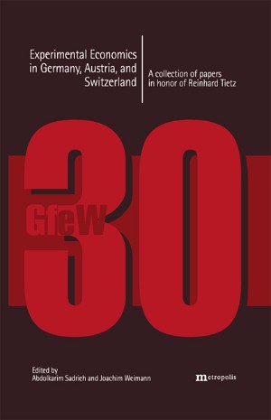 Experimental Economics in Germany, Austria, and Switzerland
