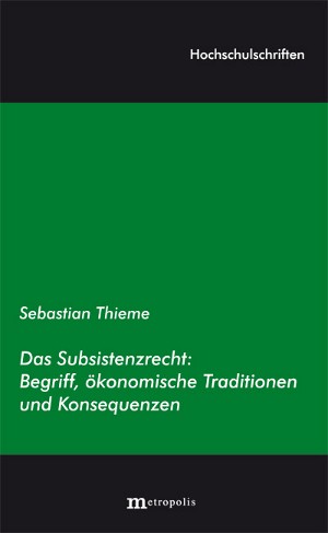 Das Subsistenzrecht