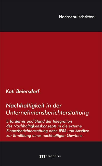 Nachhaltigkeit in der Unternehmensberichterstattung