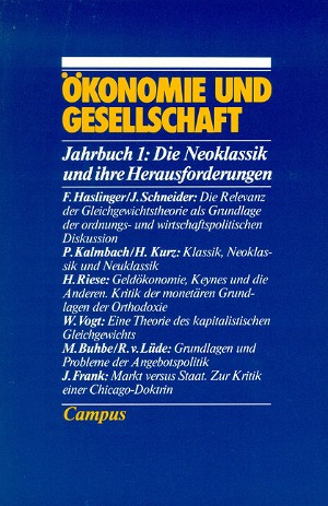 Die Neoklassik und ihre Herausforderungen