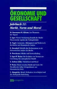 Markt, Norm und Moral