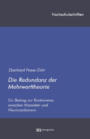 Die Redundanz der Mehrwerttheorie