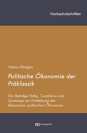 Politische Ökonomie der Präklassik