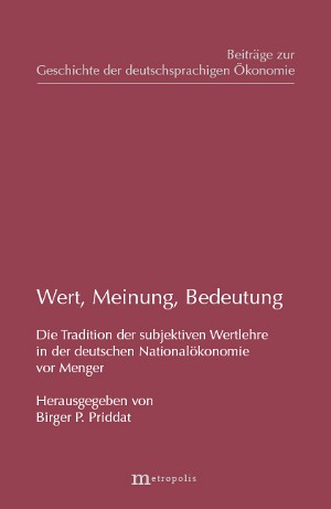 Wert, Meinung, Bedeutung